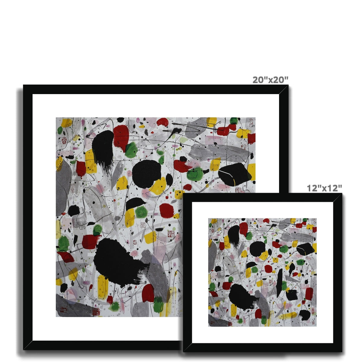 Wu Guanzhong contemporary Chinese art print for sale.