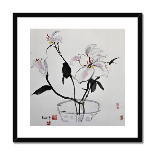 Wu Guanzhong contemporary Chinese art print for sale.